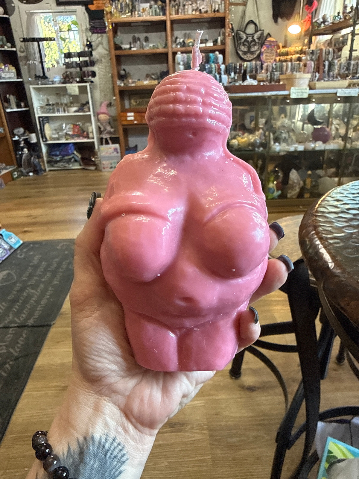 Venus of Willendorf handmade Candle