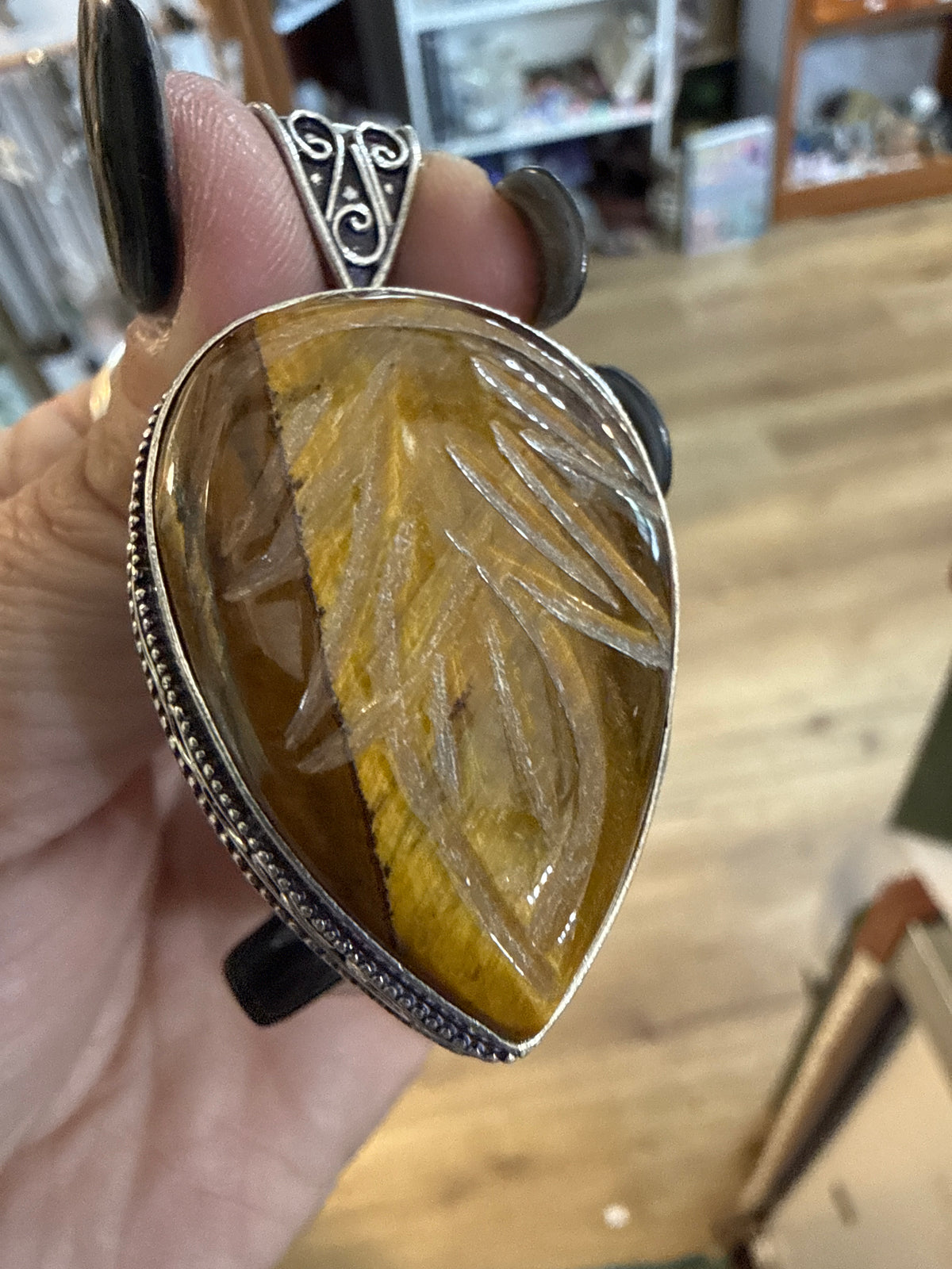 Tigers Eye Pendant