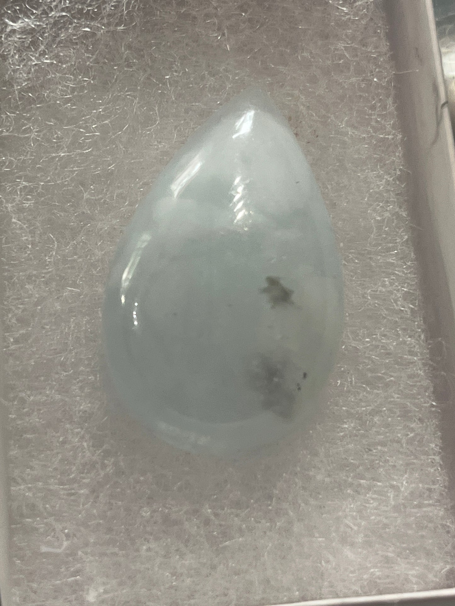 Aquamarine Cabochon Teardrop