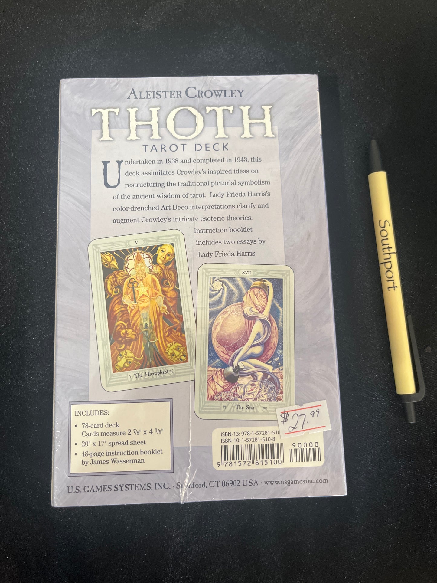 Aleister Crowley THOTH tarot deck