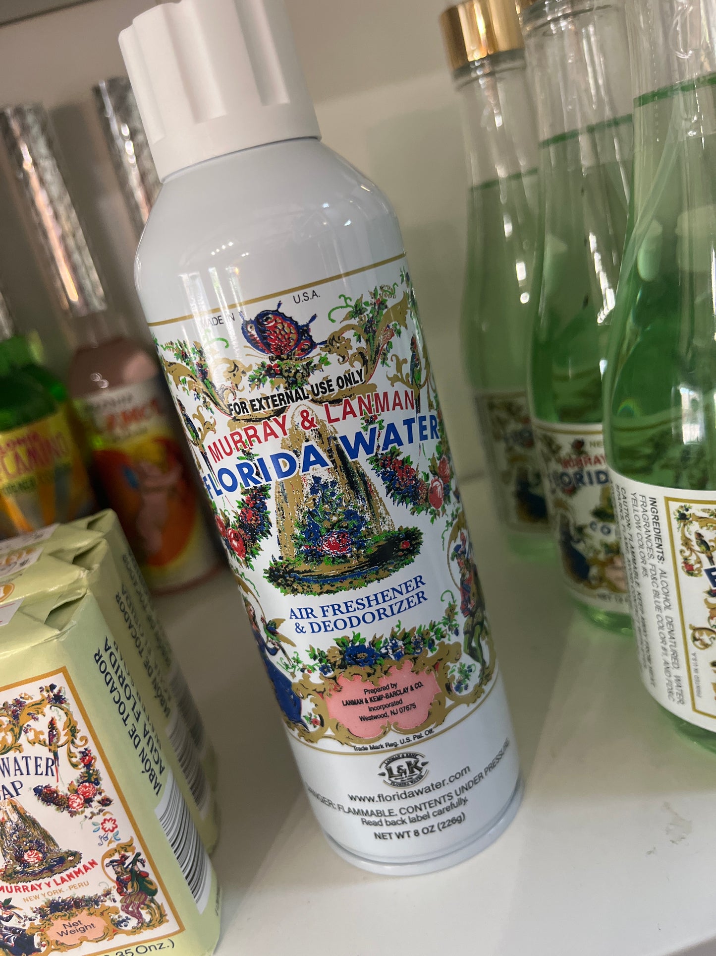 Florida Water Aerosol Spray