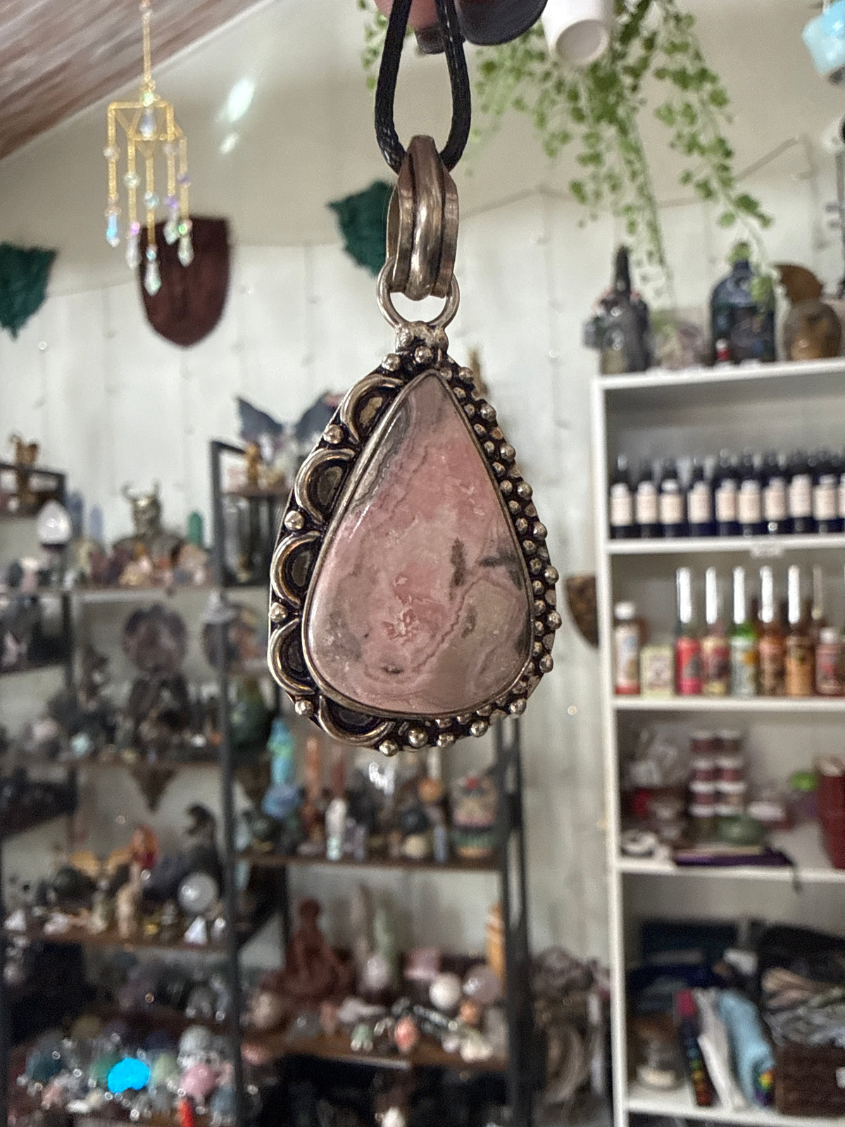 Rhodocrosite Pendant