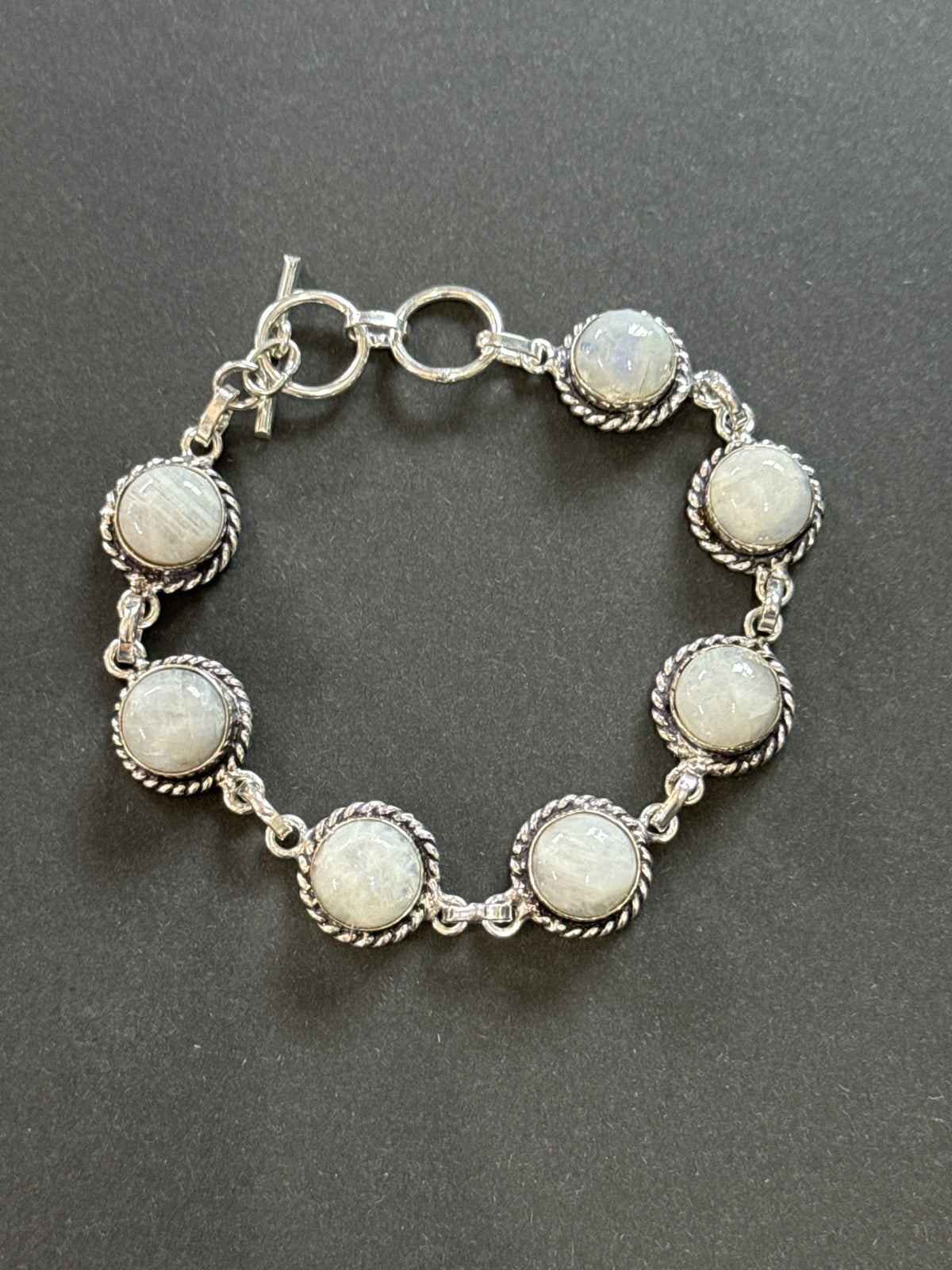 Beautiful 925 Moonstone Bracelet