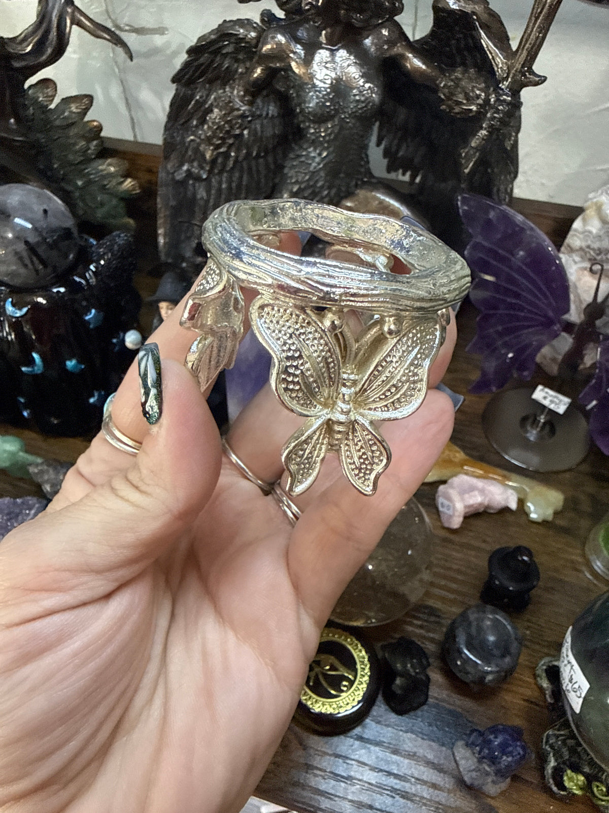 Butterfly Sphere Stand