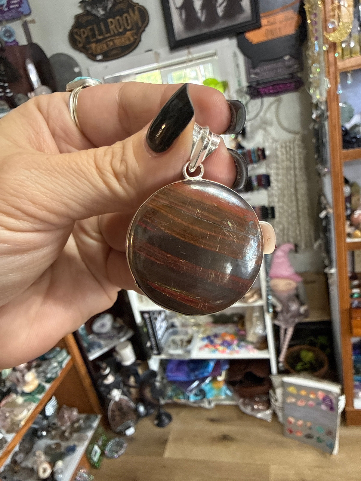 Tiger Iron Pendant