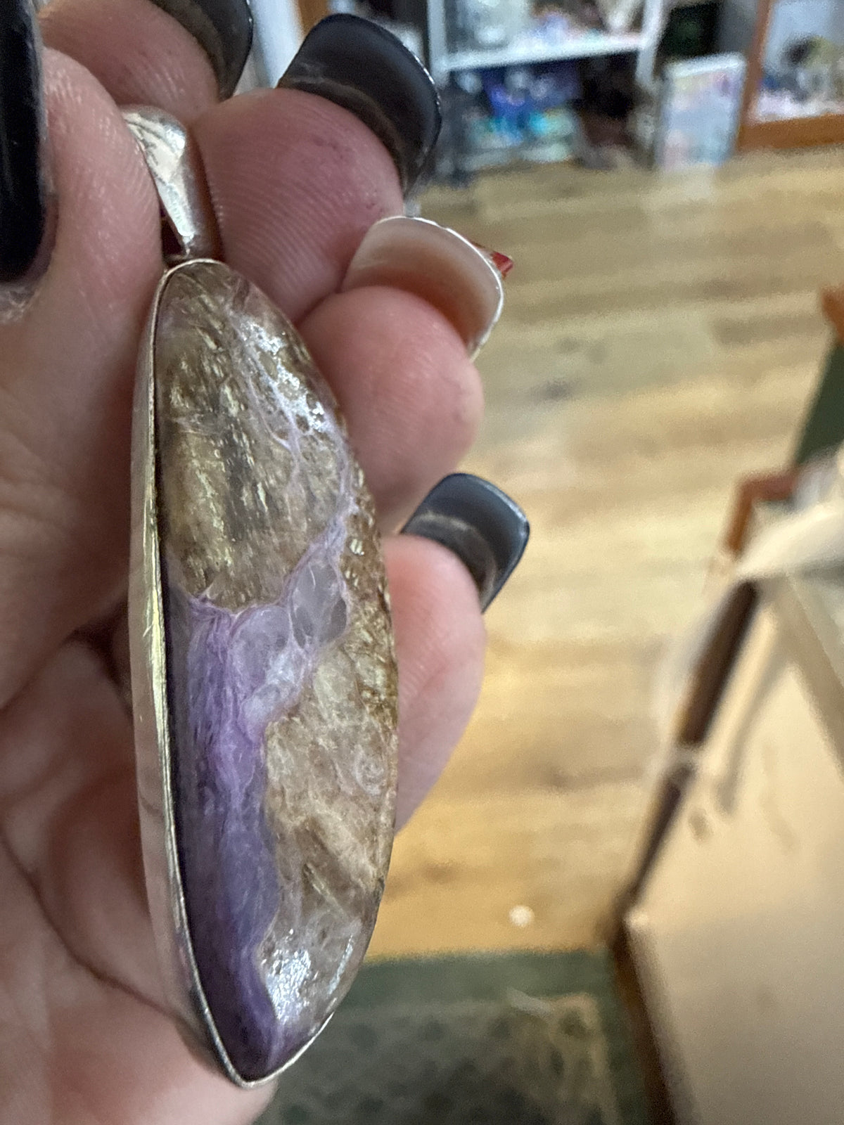 Charoite Pendant