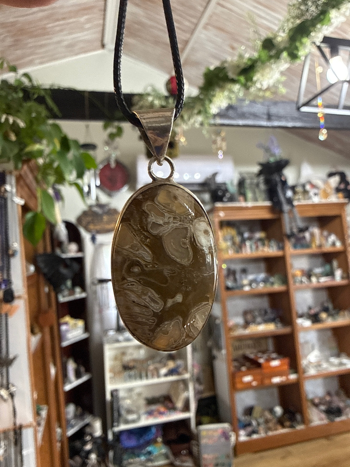 Rock Fossil Pendant