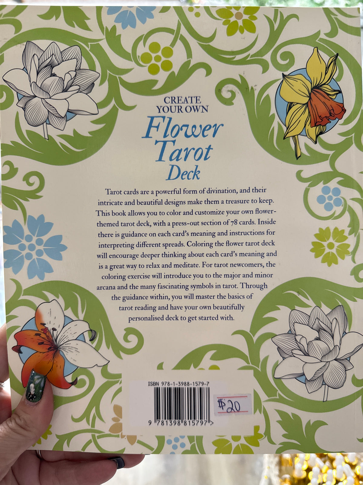 Create your own Flower Tarot Deck