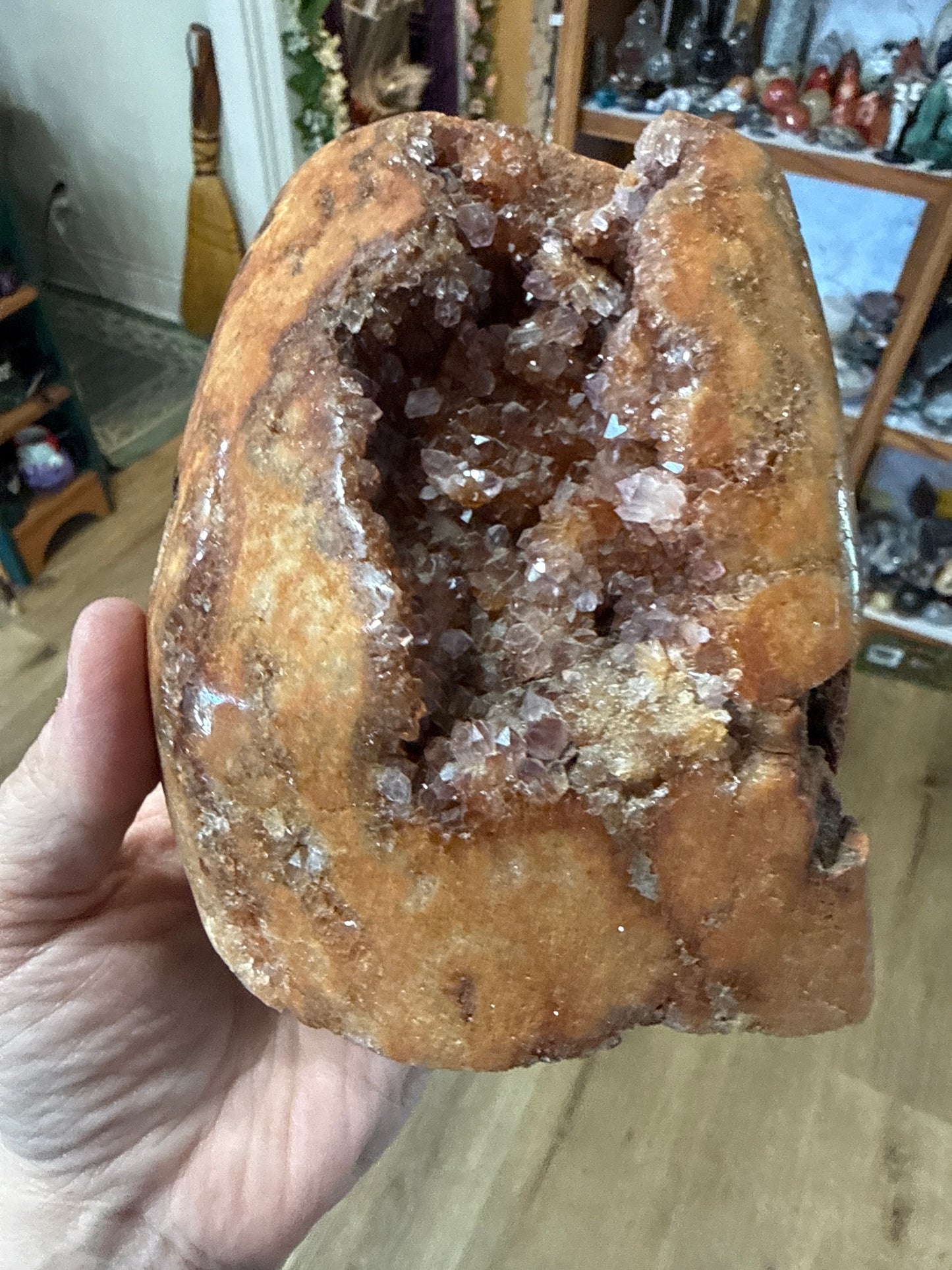 Pink Amethyst Druzy Cathedral
