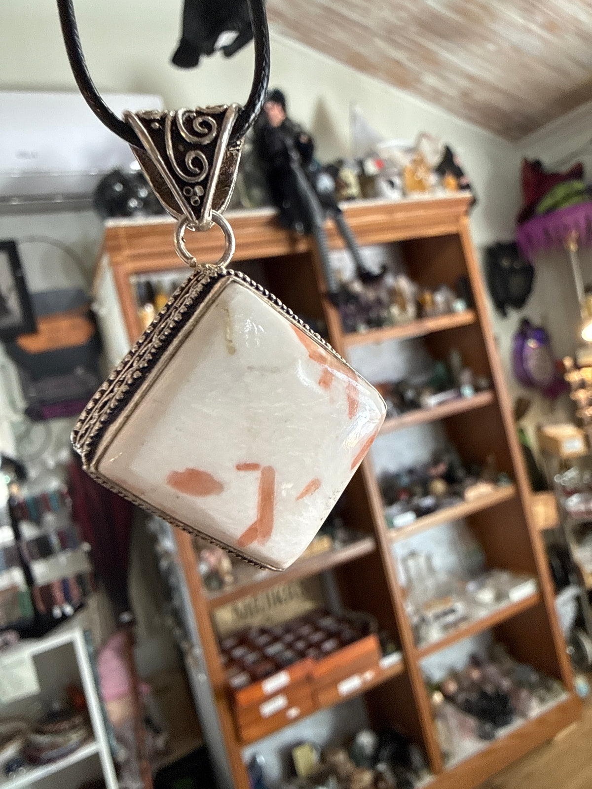 Scolecite Pendant