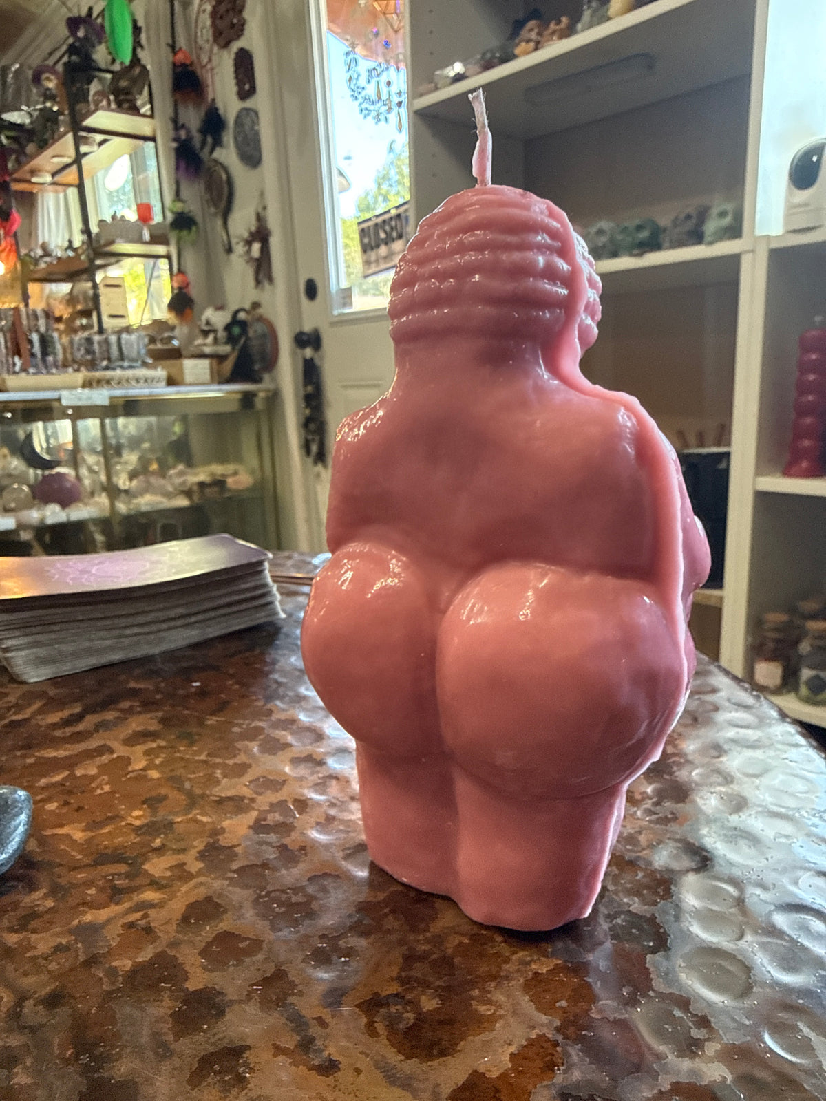 Venus of Willendorf handmade Candle
