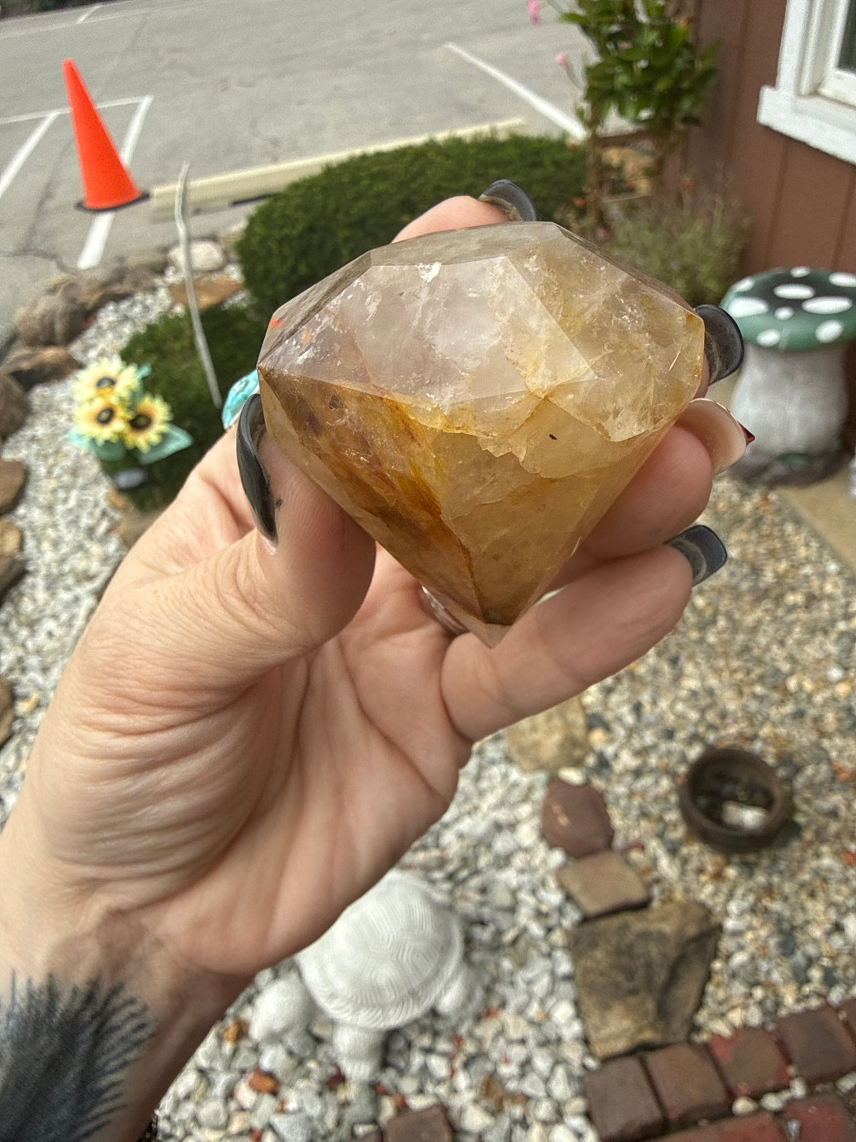 Diamond Shaped Golden Healer