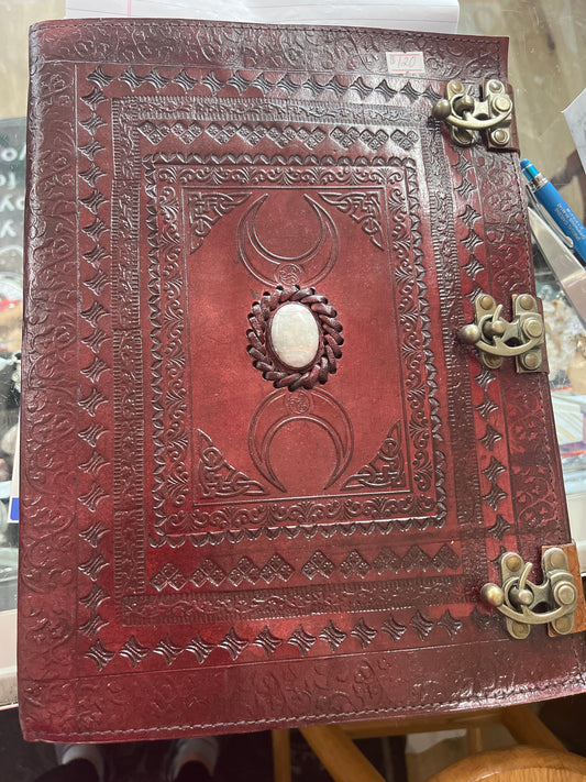 10x13 Triple Moon Book of Shadows