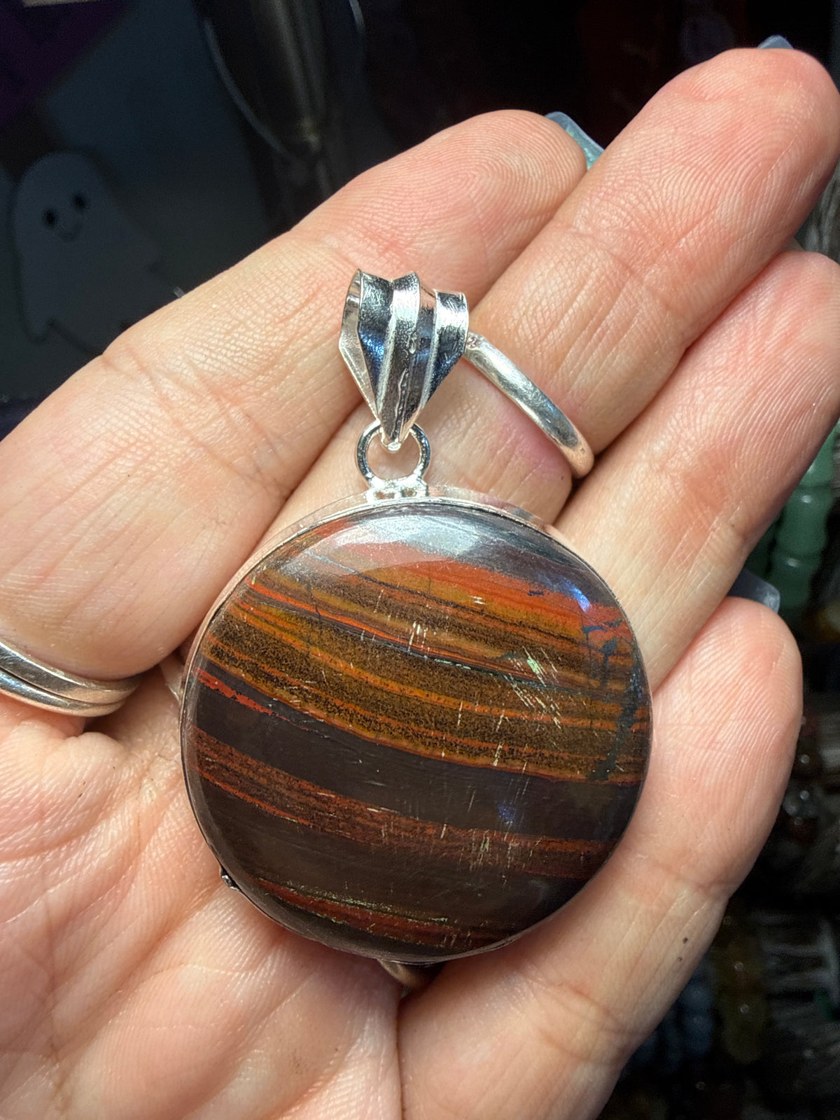Tiger Iron Pendant