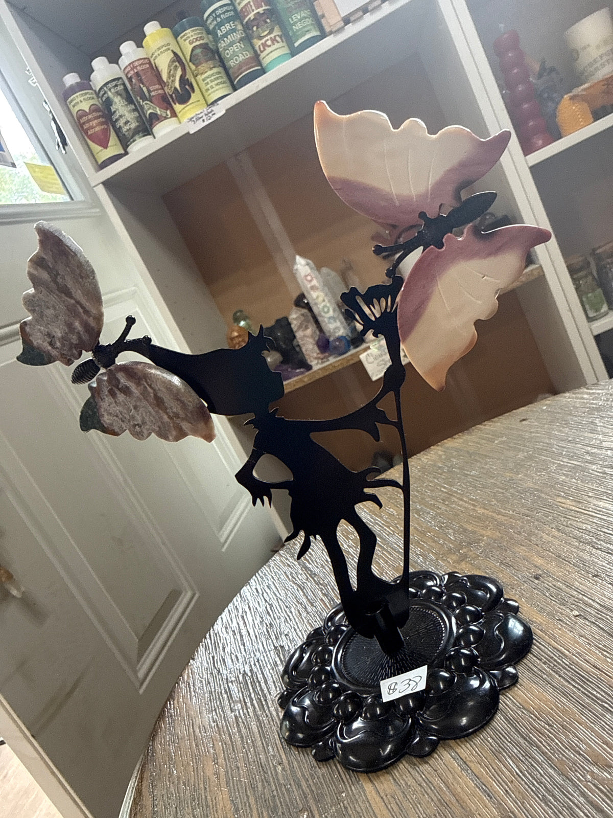 Fairy with Butterflies on stand