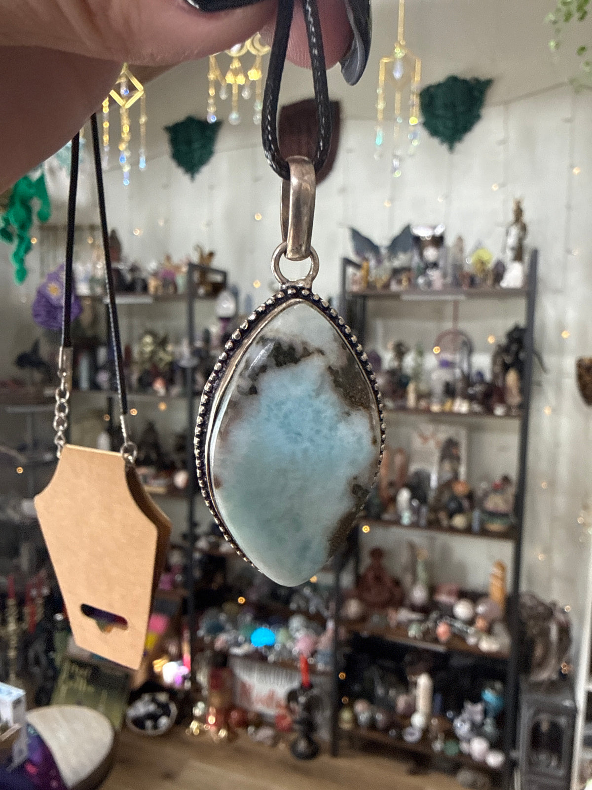 Larimar Pendant