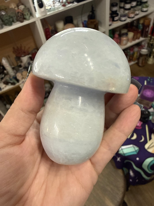 Celestite mushroom