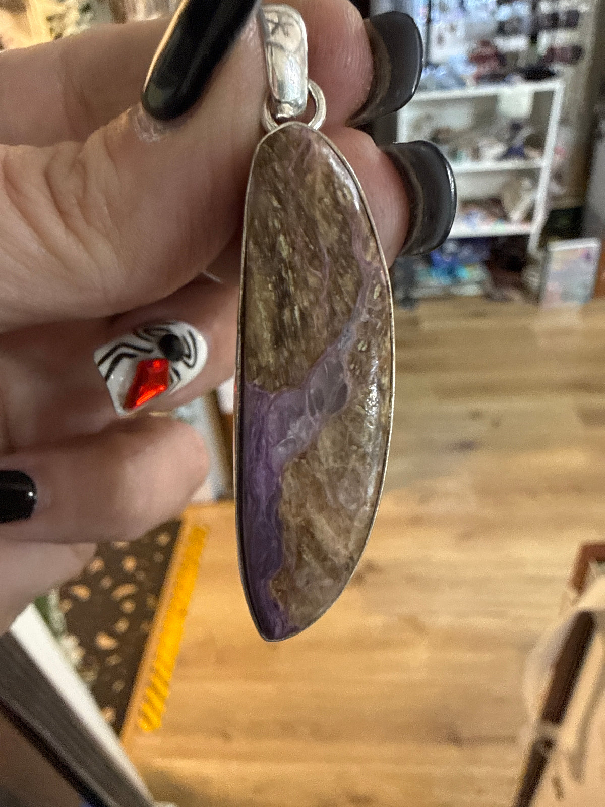 Charoite Pendant