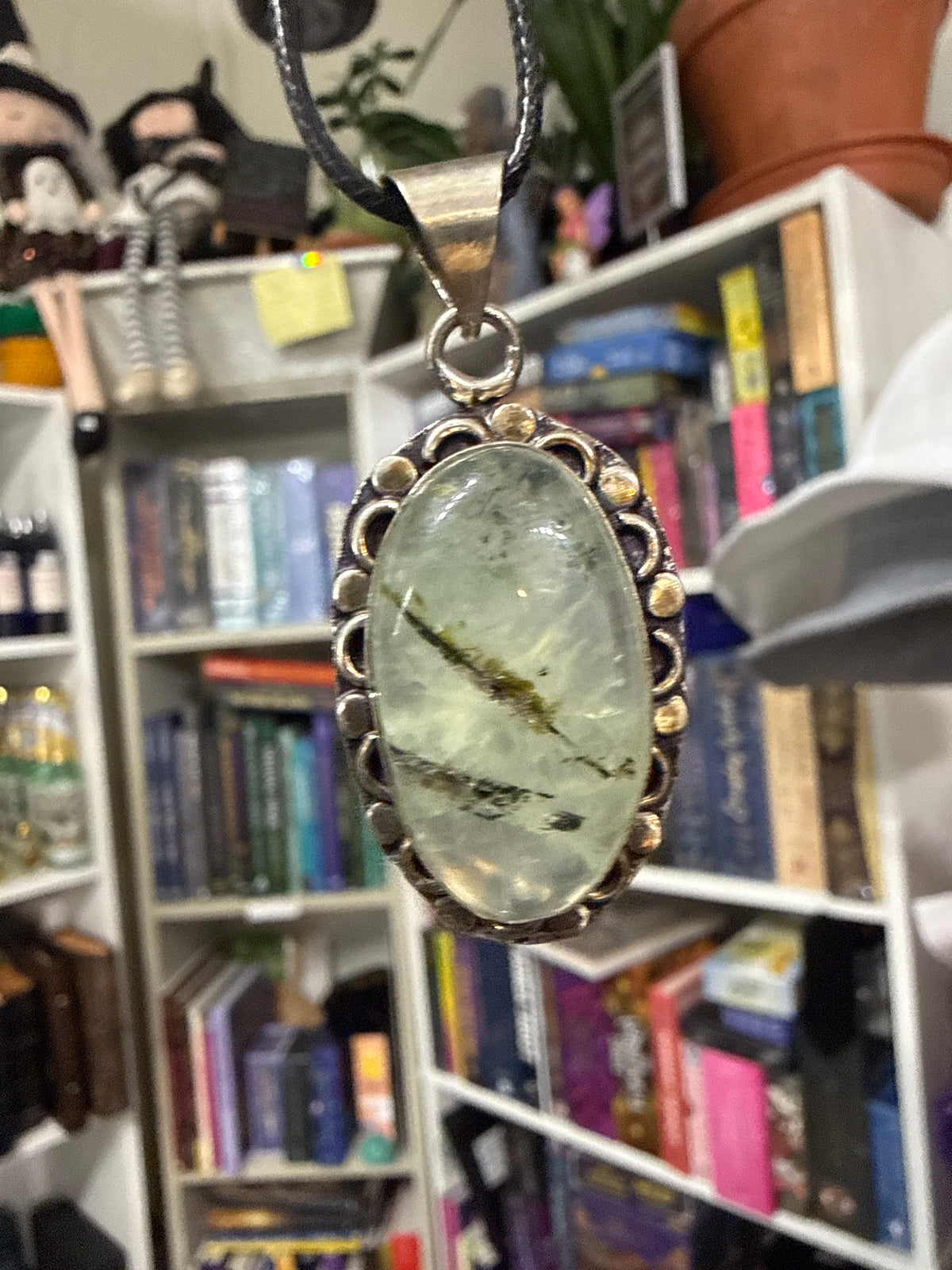Prehnite Pendant