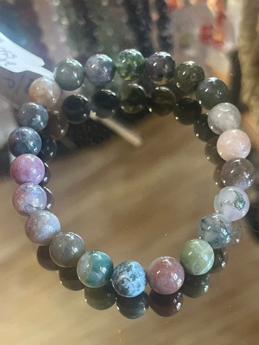 Moss Agate/Ocean Jasper mix