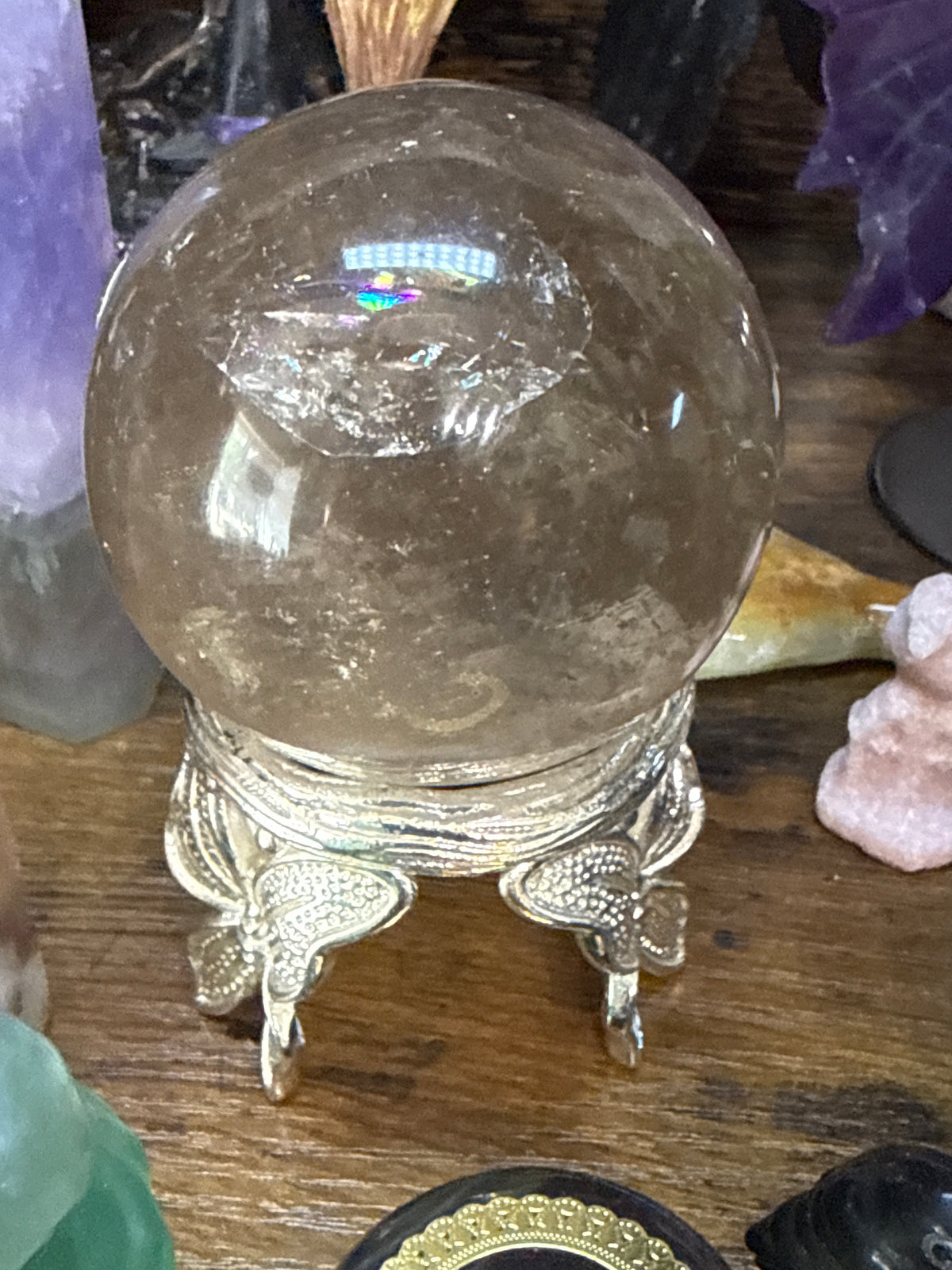 Smokey Quartz sphere
