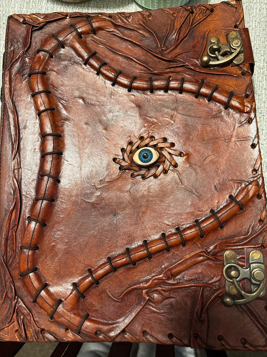10x13 Leather Book of Shadows
