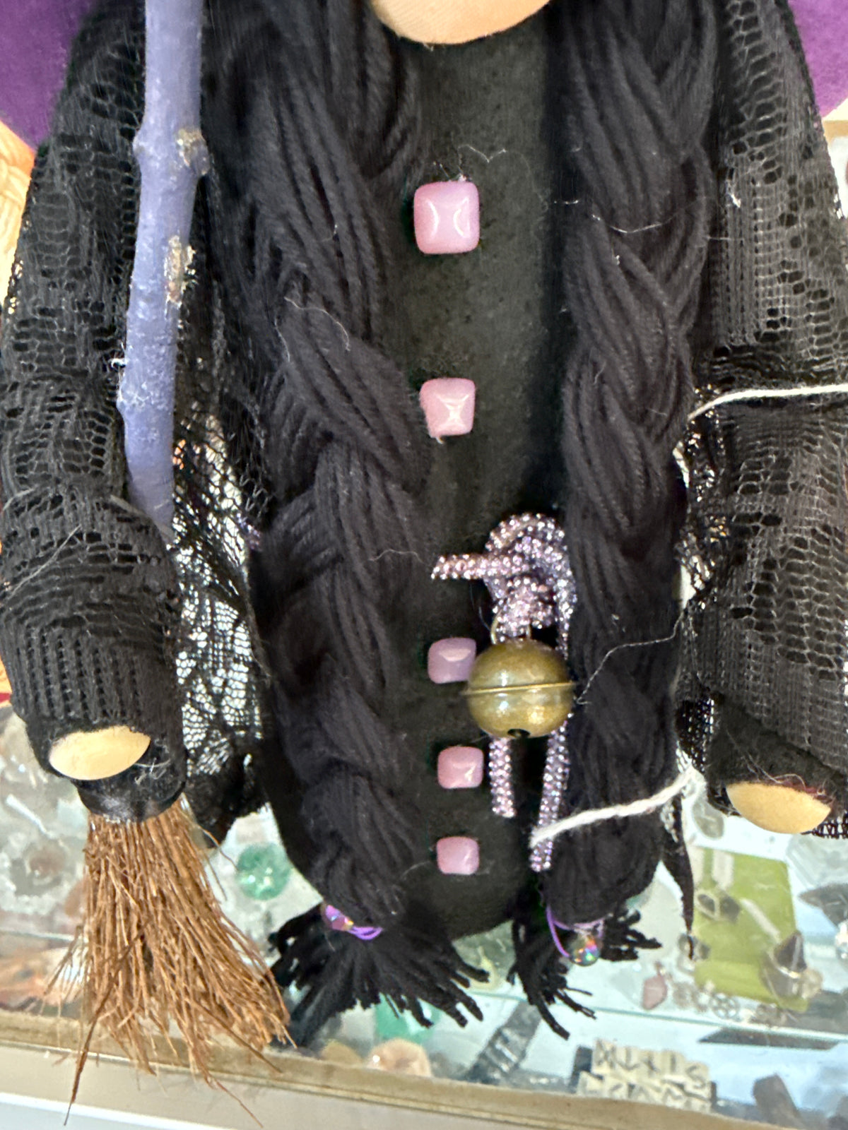 Hand Made Witch Gnome