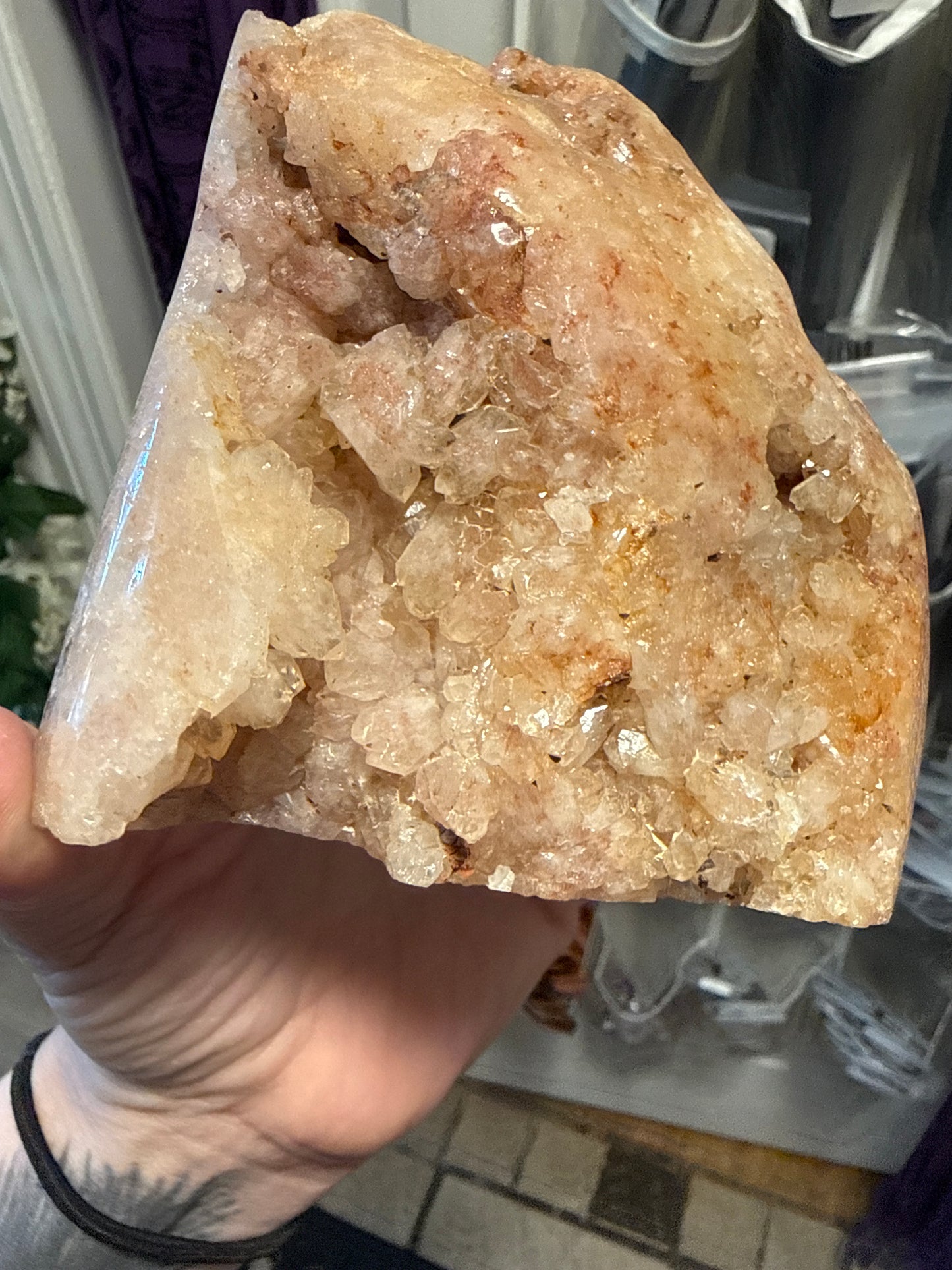 Pink Amethyst Druzy