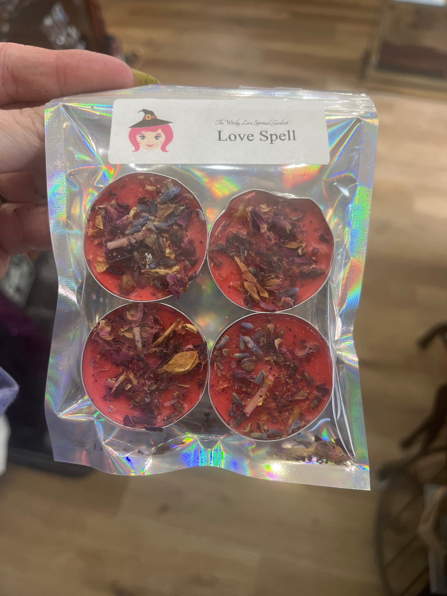 Love Spell Tea Lights